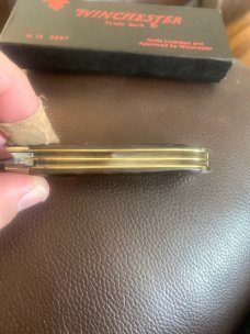 1987 Winchester 2857 Black Handles with Nickel Silver Bolsters And two Very Cool Blades new in Box 1987 Winchester 2857 Black Handles with Nickel Silver Bolsters And two Very Cool Blades new in Box