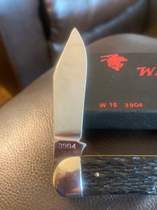 1988 Winchrster 3904 Dark Bone Handles With Nickel Silver Bolsters & 3 Blades Brand New In Box 1988 Winchrster 3904 Dark Bone Handles With Nickel Silver Bolsters & 3 Blades Brand New In Box