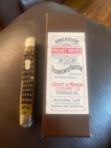 New Schatt & Morgan 042 125 Antique Green Muskrat 1 OF 100 Made Brand New In The Box New Schatt & Morgan 042 125 Antique Green Muskrat 1 OF 100 Made Brand New In The Box