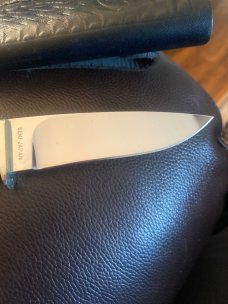 1852-2002 Smith & Wesson 150th Ann Custom made Gray bone Fixed Blade Knife Seki City Japan 
