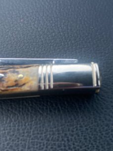 1992 Winchester 1901 1/2S Stag Handle Fishtail With Nickel Silver Bolsters & Singke Winchester Blade 1992 Winchester 1901 1/2S Stag Handle Fishtail With Nickel Silver Bolsters & Singke Winchester Blade