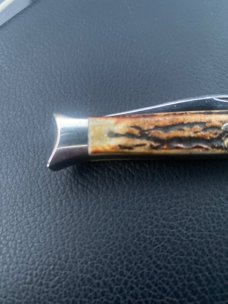 1992 Winchester 1901 1/2S Stag Handle Fishtail With Nickel Silver Bolsters & Singke Winchester Blade 1992 Winchester 1901 1/2S Stag Handle Fishtail With Nickel Silver Bolsters & Singke Winchester Blade