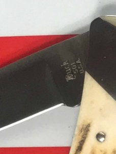 Buck 501 Single Blade Lockback w/ Great Stag Handles -USA & NOS Buck 501 Single Blade Lockback w/ Great Stag Handles -USA & NOS