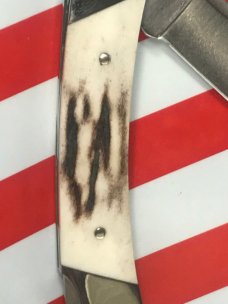 Buck 501 Single Blade Lockback w/ Great Stag Handles -USA & NOS Buck 501 Single Blade Lockback w/ Great Stag Handles -USA & NOS
