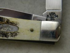 Case XX USA 2004 Bone Stag 6.5254 SS Trapper Knife in Box Case XX USA 2004 Bone Stag 6.5254 SS Trapper Knife in Box