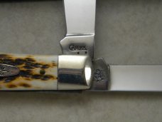 Case XX USA 2008 Amber Bone 6254 SS Trapper Knife in Box Case XX USA 2008 Amber Bone 6254 SS Trapper Knife in Box