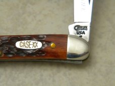 Case XX USA 2 Dot (1998) Bone NKCA Youth Knife 1 of 700 62109X Baby Copperhead Knife in Box