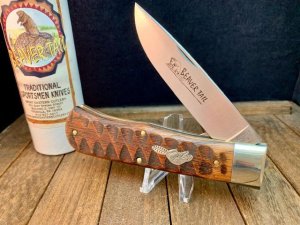 Great Eastern Cutlery Tidioute 23L Brazilian Cherry Wood Beavertail