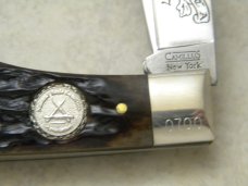 Camillus New York USA (Remington) "Salute the NKCA" Delrin 0700 Bullet Trapper Knife in Box Camillus New York USA (Remington) "Salute the NKCA" Delrin 0700 Bullet Trapper Knife in Box