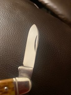 1940-57 Western Boulder Co Vintage Bone Handle Stockman With Three Blades In near mint to mint shape 1940-57 Western Boulder Co Vintage Bone Handle Stockman With Three Blades In near mint to mint shape