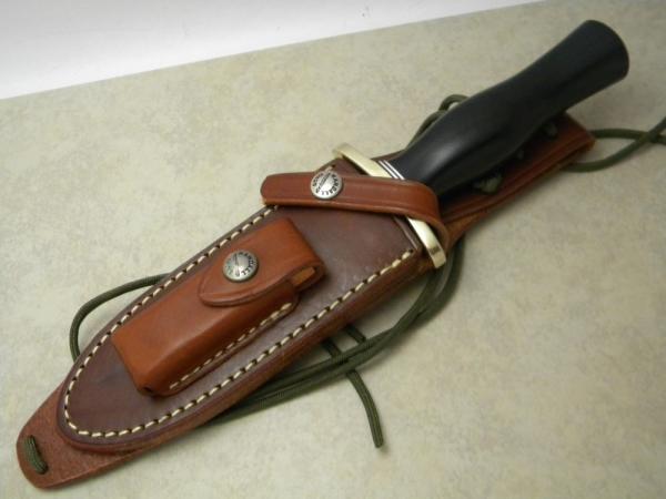 Randall Model 15 CDT Micarta Fixed Blade Knife w/Sullivan Sheath