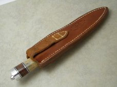 Randall Made Orlando, FLA. Stag Model 26 Pathfinder Oosik Fixed Blade Sheath Knife c.1990