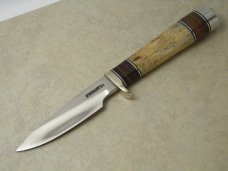 Randall Made Orlando, FLA. Stag Model 26 Pathfinder Oosik Fixed Blade Sheath Knife c.1990