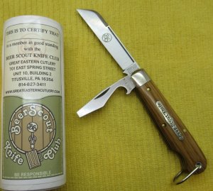 GEC Tidioute Cutlery Beer Scout Knife. ........................................................(707)