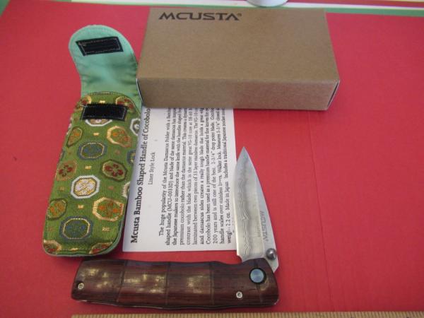 Mcusta  Cocobolo Handle  Model # MCU-0033D