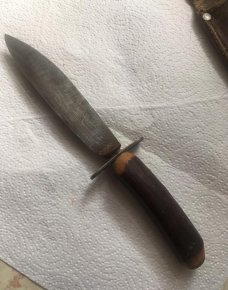 OLD RUGGED HAND MADE DAGGER