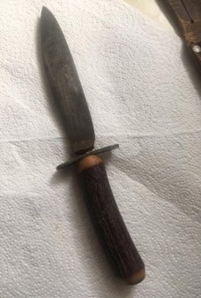 OLD RUGGED HAND MADE DAGGER