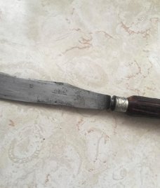 RUSSELL GREEN RIVER WORKS BOWIE FUR TRADE 3 PIECES CARVING