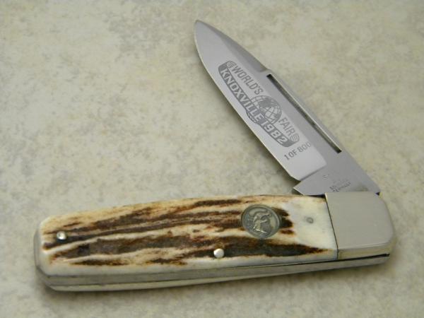 Hen & Rooster Bertram Cutlery Solingen Germany Stag 1982 World's Fair Knife 1 of 800 Hen & Rooster Bertram Cutlery Solingen Germany Stag 1982 World's Fair Knife 1 of 800
