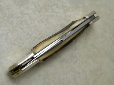 Hen & Rooster Bertram Cutlery Solingen Germany 182 DS Stag Canoe Knife c.1980's Hen & Rooster Bertram Cutlery Solingen Germany 182 DS Stag Canoe Knife c.1980's