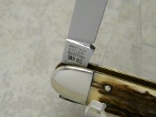 Hen & Rooster Bertram Cutlery Rostfrei Solingen Germany 103 DS Stag Lockback Whittler Knife Hen & Rooster Bertram Cutlery Rostfrei Solingen Germany 103 DS Stag Lockback Whittler Knife