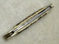 Hen & Rooster Bertram Cutlery Rostfrei Solingen Germany 103 DS Stag Lockback Whittler Knife Hen & Rooster Bertram Cutlery Rostfrei Solingen Germany 103 DS Stag Lockback Whittler Knife