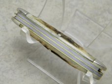 Hen & Rooster Bertram Cutlery Rostfrei Solingen Germany 303 DS Stag Tiny Stockman Knife