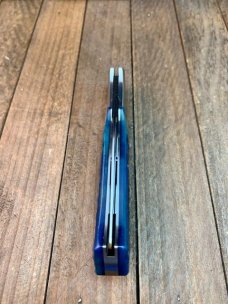 Moki Kronos Model ANZ-433 Exclusive Lapis Blue Jigged Bone Slightly Lighter Color Moki Kronos Model ANZ-433 Exclusive Lapis Blue Jigged Bone Slightly Lighter Color
