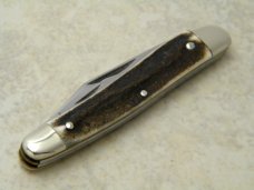 Hen & Rooster Gutmann Solingen Germany Stag Whittler Knife Hen & Rooster Gutmann Solingen Germany Stag Whittler Knife