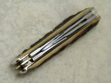 Hen & Rooster Bertram Cutlery Rostfrei Solingen Germany 234 DS Stag 4 Blade Whittler Knife Hen & Rooster Bertram Cutlery Rostfrei Solingen Germany 234 DS Stag 4 Blade Whittler Knife