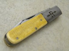 Russell Made in Germany Bone Barlow Knife c.1970's