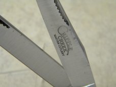 Cripple Creek USA by Bob Cargill Bone Slimline Trapper Farmers Jack Knife c.1986