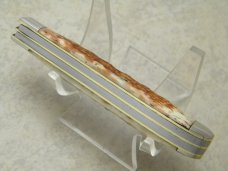 Cripple Creek USA by Bob Cargill Bone Slimline Trapper Farmers Jack Knife c.1986