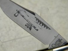 Cripple Creek USA by Bob Cargill Bone Tomahawk  Jack Knife c.1983