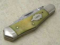 Cripple Creek USA by Bob Cargill Bone Tomahawk  Jack Knife c.1983