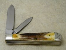 Cripple Creek USA by Bob Cargill Stag American Edge Collectors Assn. Jack Knife 1 of 95 c.1985