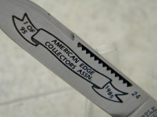 Cripple Creek USA by Bob Cargill Stag American Edge Collectors Assn. Jack Knife 1 of 95 c.1985