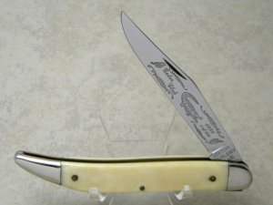 Colonel Coon Knives Col. Coon Tenn. USA Bone 1981 Gator Cutlery Club Toothpick Knife 1 of 350