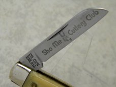 Colonel Coon Knives Col. Coon Tenn. USA Bone 1980 Sho Me Cutlery Club Half Congress Knife 1 of 200