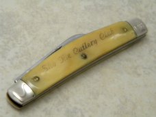Colonel Coon Knives Col. Coon Tenn. USA Bone 1980 Sho Me Cutlery Club Half Congress Knife 1 of 200