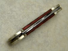 Colonel Coon W Germany (Boker) Red Bone 1989 Mule Day Columbia, TN Canoe Knife in Box