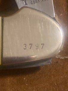 1977 Boker Tree Brand Solingen Germany Imported Limited Edition American Indian Canoe Knife NIB 1977 Boker Tree Brand Solingen Germany Imported Limited Edition American Indian Canoe Knife NIB