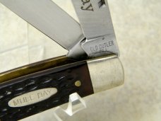 Old Cutler USA Delrin 1979 Columbia, Tenn. Mule Day Stockman Knife - First Mule Day Knife *RARE*