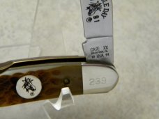 Case XX USA 1991 Columbia, TN Mule Day Muskrat Knife - Maury County Bridle and Saddle Club