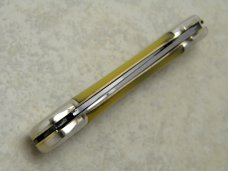 German Eye 3 Eye Solingen Germany Yellow Canoe Knife