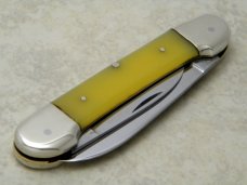 German Eye 3 Eye Solingen Germany Yellow Canoe Knife
