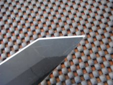 Discontinued Automatic Heckler & Koch Entourage  Folding Knife 14701 Edge Tanto Blade USA Auto Knife