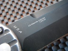 Discontinued Automatic Heckler & Koch Entourage  Folding Knife 14701 Edge Tanto Blade USA Auto Knife