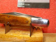 F.A. BOWER IMPLEMENT CO. GERMANY 1950-80 DADDY BARLOW 5" BROWN SAW CUT BONE HANDLES