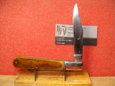 F.A. BOWER IMPLEMENT CO. GERMANY 1950-80 DADDY BARLOW 5" BROWN SAW CUT BONE HANDLES